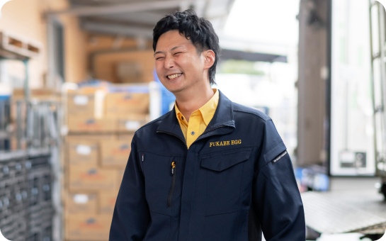 黒木俊さんの職場での様子