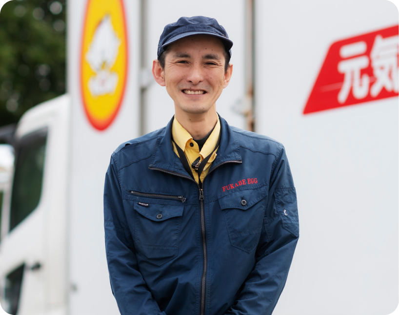 中山翔生さんの職場での様子